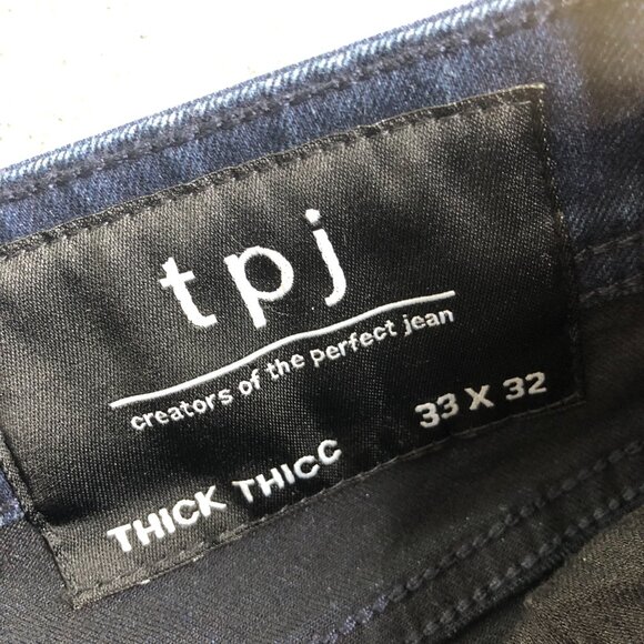 The Perfect Jean NYC Jeans Mens 33x32 Slim Thick Thicc Stretch Comfort - Picture 4 of 11
